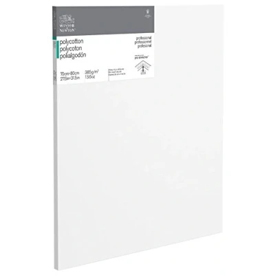 Afbeelding van Winsor &amp; Newton 6206038 professioneel spieraam van katoenmengweefsel, 385 g/m², medium korrel, ideaal voor olie en acrylverf, 70 x 80 cm
