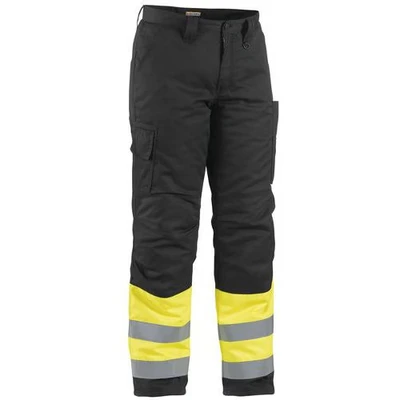 Image de Pantalon haute visibilité hiver jaune fluorescent/noir