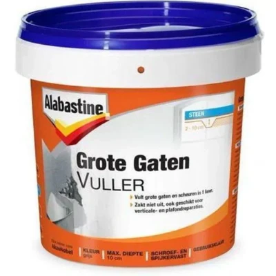 Afbeelding van Alabastine Grote Gatenvuller (kant en klaar) 1L