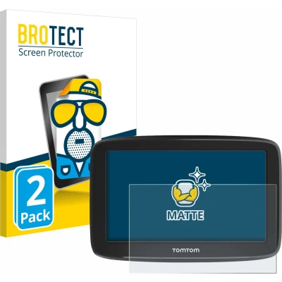 Afbeelding van BROTECT Screenprotector voor TomTom GO Classic 6&quot; Folie Beschermfolie matte (2 Stuks)