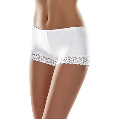Afbeelding van Merry Style Boxershorts voor dames, ondergoed, slip, shorts, MSGAB55, Wit.