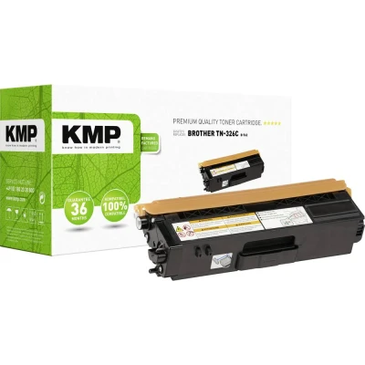 Afbeelding van KMP Toner vervangt Brother TN 326C, TN326C Compatibel Cyaan 3500 bladzijden B T62