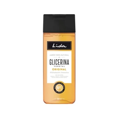 Afbeelding van Lida 100% natuurlijke vloeibare zeep met glycerine douchegel en bad reinigt, beschermt hydrateert alle huidtypes grondig Traditionele bereiding 600 ml