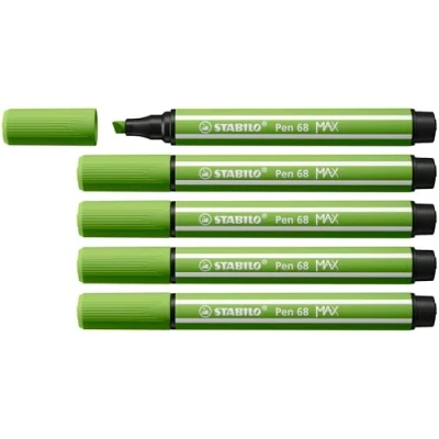 Afbeelding van Viltstift STABILO Pen 68/33 Max lichtgroen