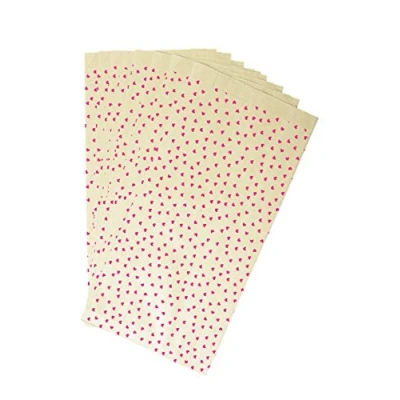 Afbeelding van Cadeauzak clairfontaine 12x24x4.5 kraft hart 50st