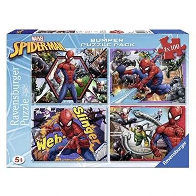 Afbeelding van Ravensburger Spiderman Legpuzzel 100 stuk(s) Strips