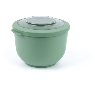 Afbeelding van Amuse Tylla Sage Life Bowl Lunchbox Perfect Afsluitbare Verhouddoos Saladebox voor onderweg Vaatwas, magnetron, en diepvriesbestendig Groen 1200 ml