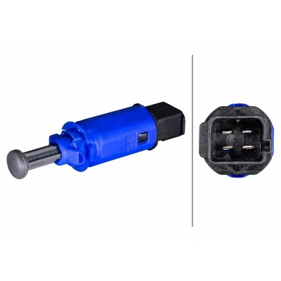 Afbeelding van HELLA 6DD 010 966 741 Remlichtschakelaar Manueel (voetbediening) 4 polig 12V SMART: City Coupe
