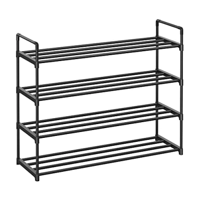 Afbeelding van Nancy&#039;s Schoenenrek Schoenenkasten Voor 25 Paar Schoenen Schoenenrekken 92 x 30 93 cm