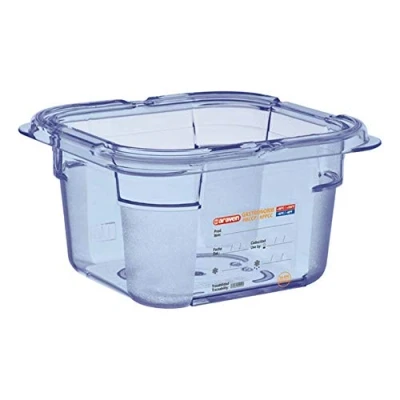 Afbeelding van Araven ABS blauwe GN 1/6 voedseldoos 10cm diep