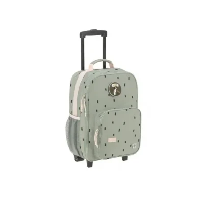 Afbeelding van Lassig kindertrolley Happy Prints light olive