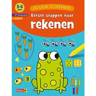 Afbeelding van Eerste stappen naar rekenen 5 6 jaar 3de kleuterklas groep 2