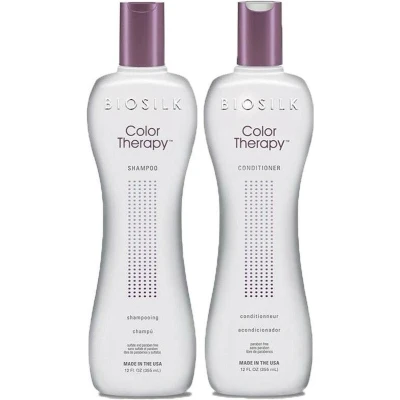 Afbeelding van Biosilk Color Therapy Shampoo 355ml + Conditioner bundel/set/pakket
