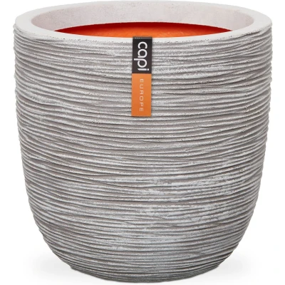 Afbeelding van Pot bol rib NL 42x40 ivoor Capi Europe