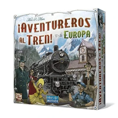 Afbeelding van Bordspel ¡Aventureros al Tren! Europa Asmodee LFCABI127 (ES)