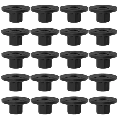 Afbeelding van eMagTech 20 stuks autowielboogbevestigingsclips kunststof bevestigingsclips N90757901 compatibel met Volkswagen Audi zwart
