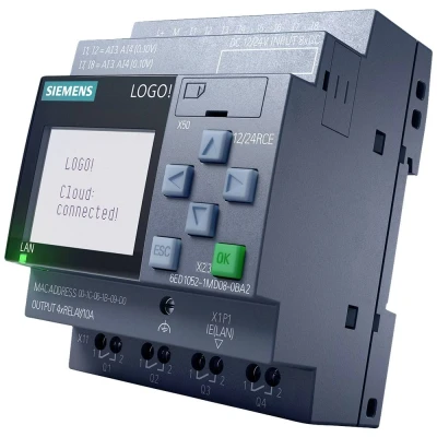 Afbeelding van Siemens 6ED1052 2FB08 0BA2 PLC aansturingsmodule 115 V/DC, 230 V/AC, V/AC