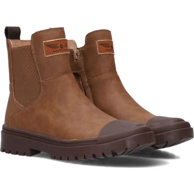 Afbeelding van Shoesme Korte laarzen voor kinderen, Maat: 26, Cognac Schoenen