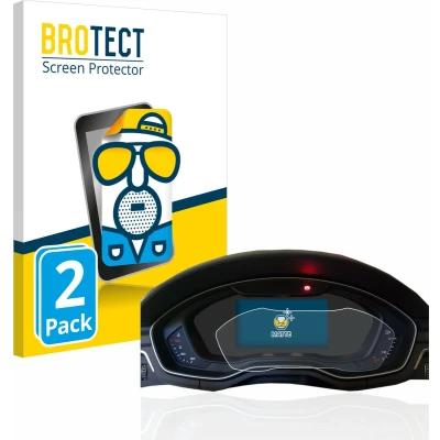 Afbeelding van BROTECT Screenprotector voor Audi A4 B9 2017 Virtual Cockpit Folie Beschermfolie matte (2 Stuks)
