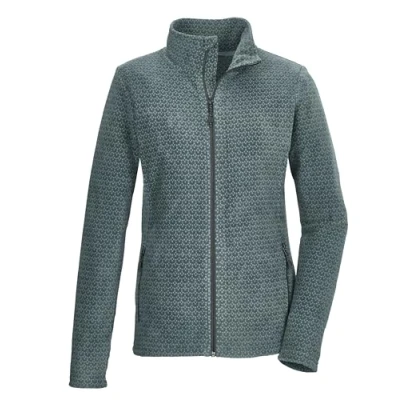 Afbeelding van Killtec KOW 106 Women Fleece Jacket Vest Dames Groen Maat 38