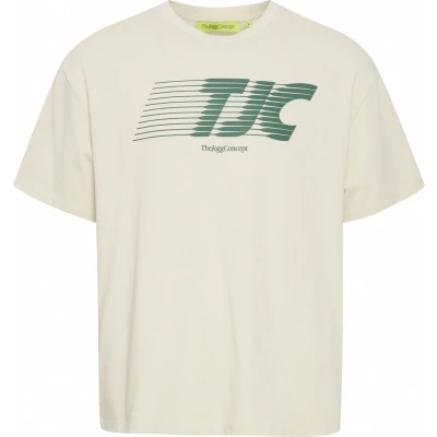 Afbeelding van Thejoggconcept Silas LOGO Tshirt print, Heren, Maat: Large, Birch