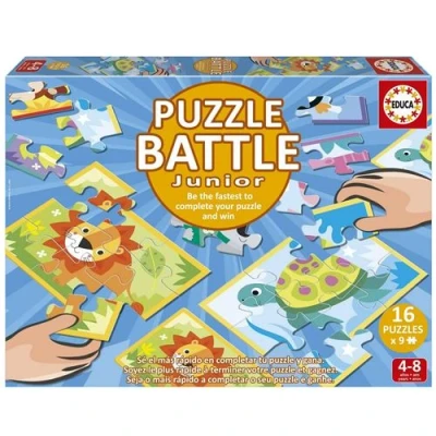 Image de PUZZLE BATTLE 16 x 9 pièces : ANIMAUX XL