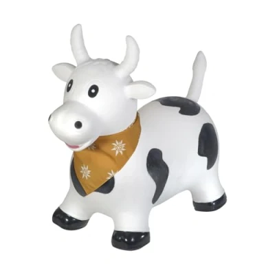 Image de Animal sauteur gonflable,vache
