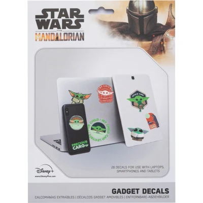 Afbeelding van Grupo Erik Gadgetstickers Star Wars Junior Vinyl Groen 28 Stuks