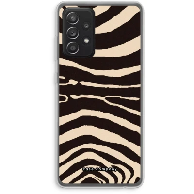 Afbeelding van Case Company® hoesje geschikt voor Samsung Galaxy A52s 5G Arizona Zebra Soft Cover Telefoonhoesje Bescherming aan alle Kanten en Schermrand