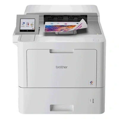Image de Brother HL L9470CDN Imprimante couleur Recto verso laser A4 2400 x 600 ppp jusqu&#039;à 40 ppm (mono) / (couleur) capacité : 620 feuilles USB 2.0 Gigabit LAN hôte NFC