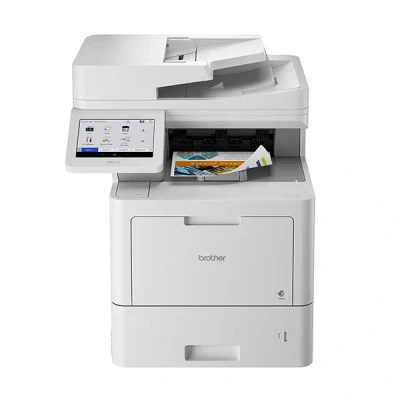 Image de Brother MFC L9670CDN Imprimante multifonctions couleur laser A4/Legal (support) jusqu&#039;à 40 ppm (copie) (impression) 620 feuilles 33.6 Kbits/s USB 2.0 Gigabit LAN NFC hôte