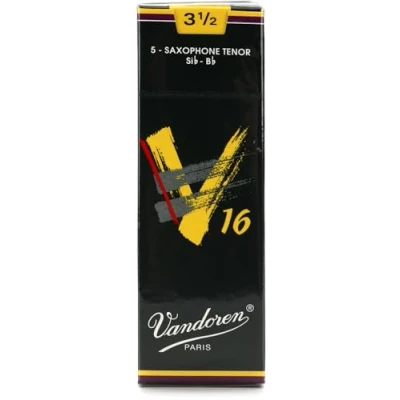 Afbeelding van Vandoren V16 Tenorsaxofoon 3,5 doos met 5 rieten Riet voor tenor saxofoon