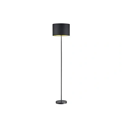 Image de Lampadaire hostel noir mat 1x60w e27