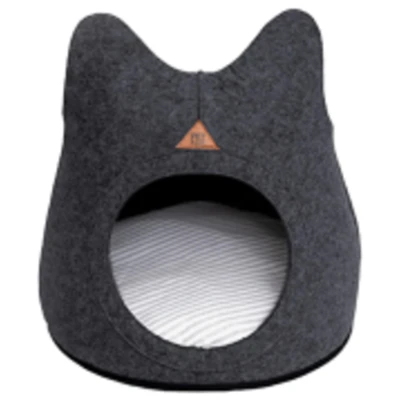 Afbeelding van Nala Luxe Kattenmand Antraciet PET &amp; Co.