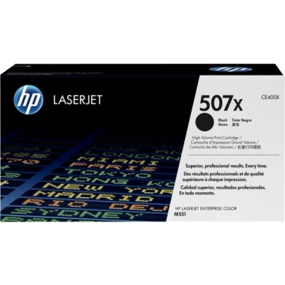 Afbeelding van HP 507X (CE400X) Toner Zwart Hoge capaciteit