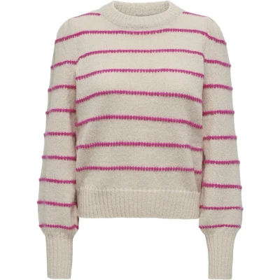Afbeelding van JDY JDYSIGRID LIFE L/S ON PUFF PULL KNT NOOS Dames Trui Maat S