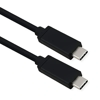 Afbeelding van ROLINE USB4 Gen 3 Kabel, Emark, C C, M/M, 40Gbit/s, 100W , zwart, 0,5 m