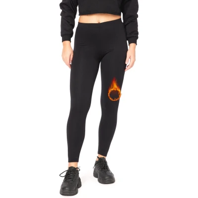 Afbeelding van Bellivalini Dames Thermische Legging Sport Vrijetijdsbroek Lang Sporbroek BLV BLV50 320 LE Zwart L