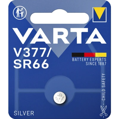 Afbeelding van Varta Knoopcel 377 1.55 V 1 stuk(s) 21 mAh Zilveroxide SILVER Coin V377/SR66 Bli
