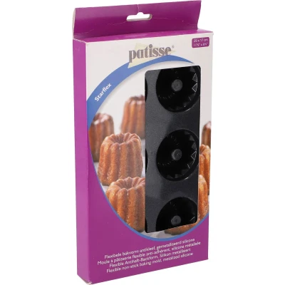 Afbeelding van Patisse Mini Tulbandvorm Starflex 6 Stuks