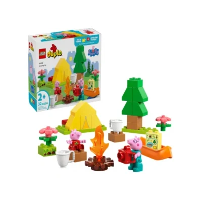 Afbeelding van LEGO® DUPLO® Peppa Big Kampeertrip, Bouwbare Speelset 10452