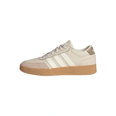 Afbeelding van adidas BREAKNET 3.0 SHOES Herenschoenen, Orbit Grijs/Core Wit/Putty Beige, 42 2/3 EU