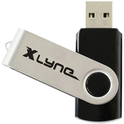 Afbeelding van Xlyne Swing USB stick 2 GB Zwart 177558 2.0