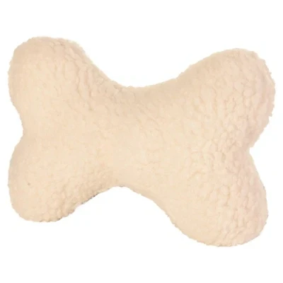 Afbeelding van Trixie Pluche Bot Met Geluid Lamsvacht Look 20 CM