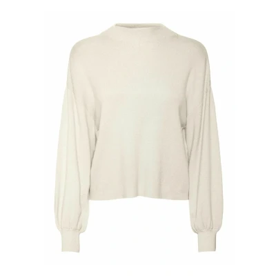 Afbeelding van Vero Moda Vmnancy LS GA BOO REP Trui, Dames, Maat: XXL, Birch