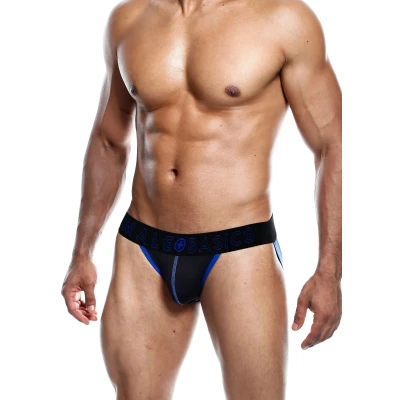 Afbeelding van MaleBasics Neon Jock Zwart