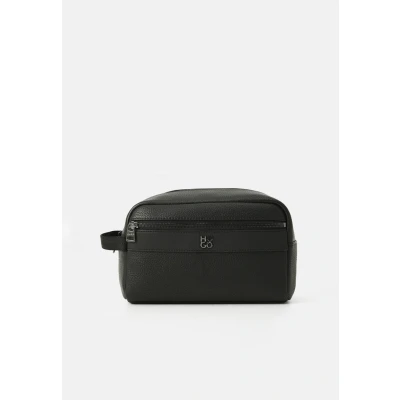 Afbeelding van HUGO toilettas Quantic Washbag Schwarz zwart