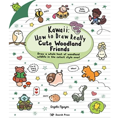 Afbeelding van Kawaii Kawaii: How to Draw Really Cute Woodland Friends
