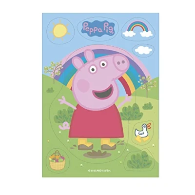Afbeelding van Dekora Eetbare taartdecoraties voor kinderverjaardag Peppa Pig