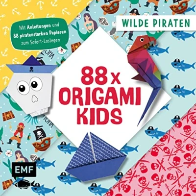Afbeelding van 88 x Origami Kids Wilde Piraten